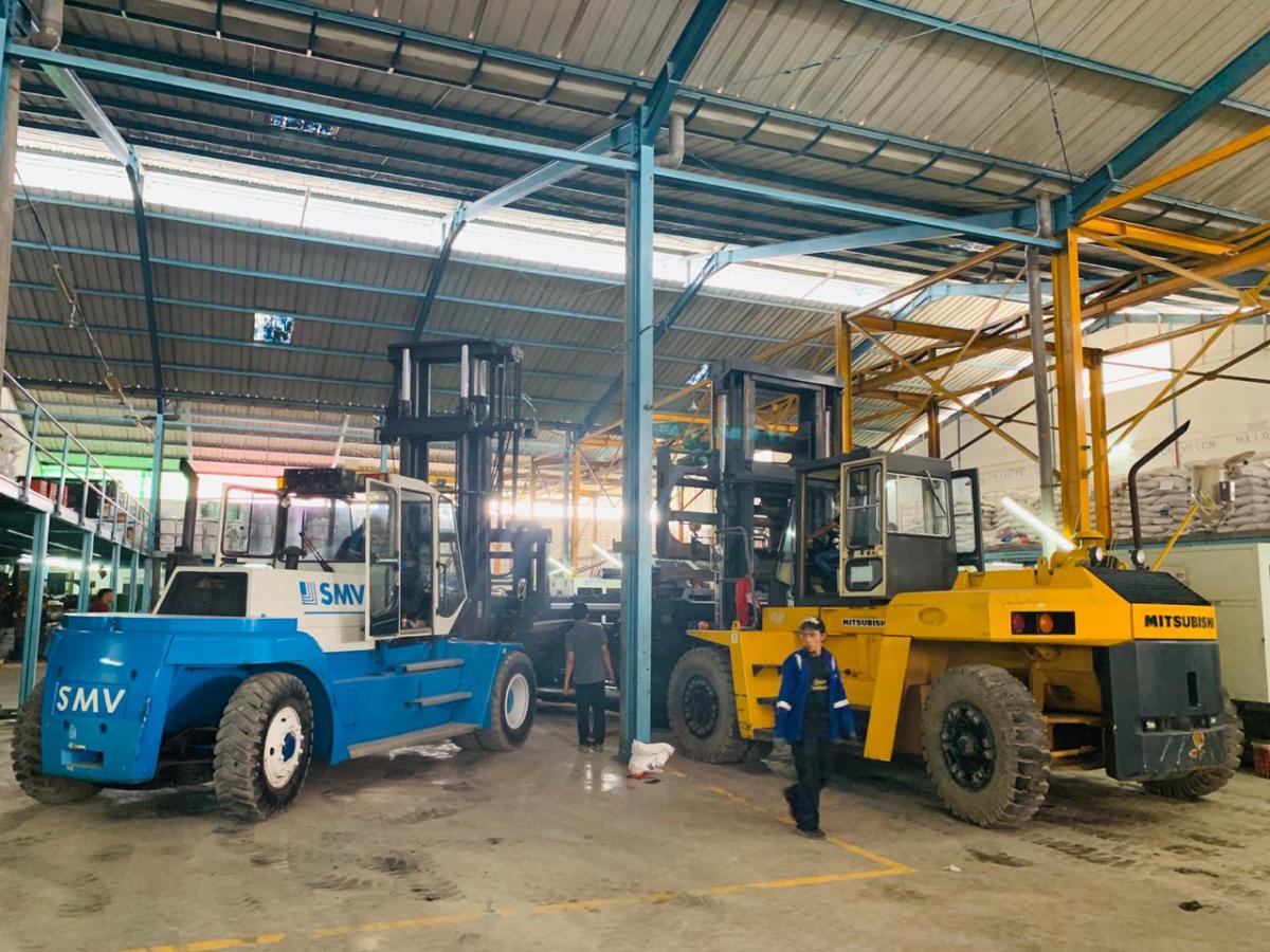 Maintenance Berkala Armada Forklift di Workshop - CV. Sakti Trans Nusantara