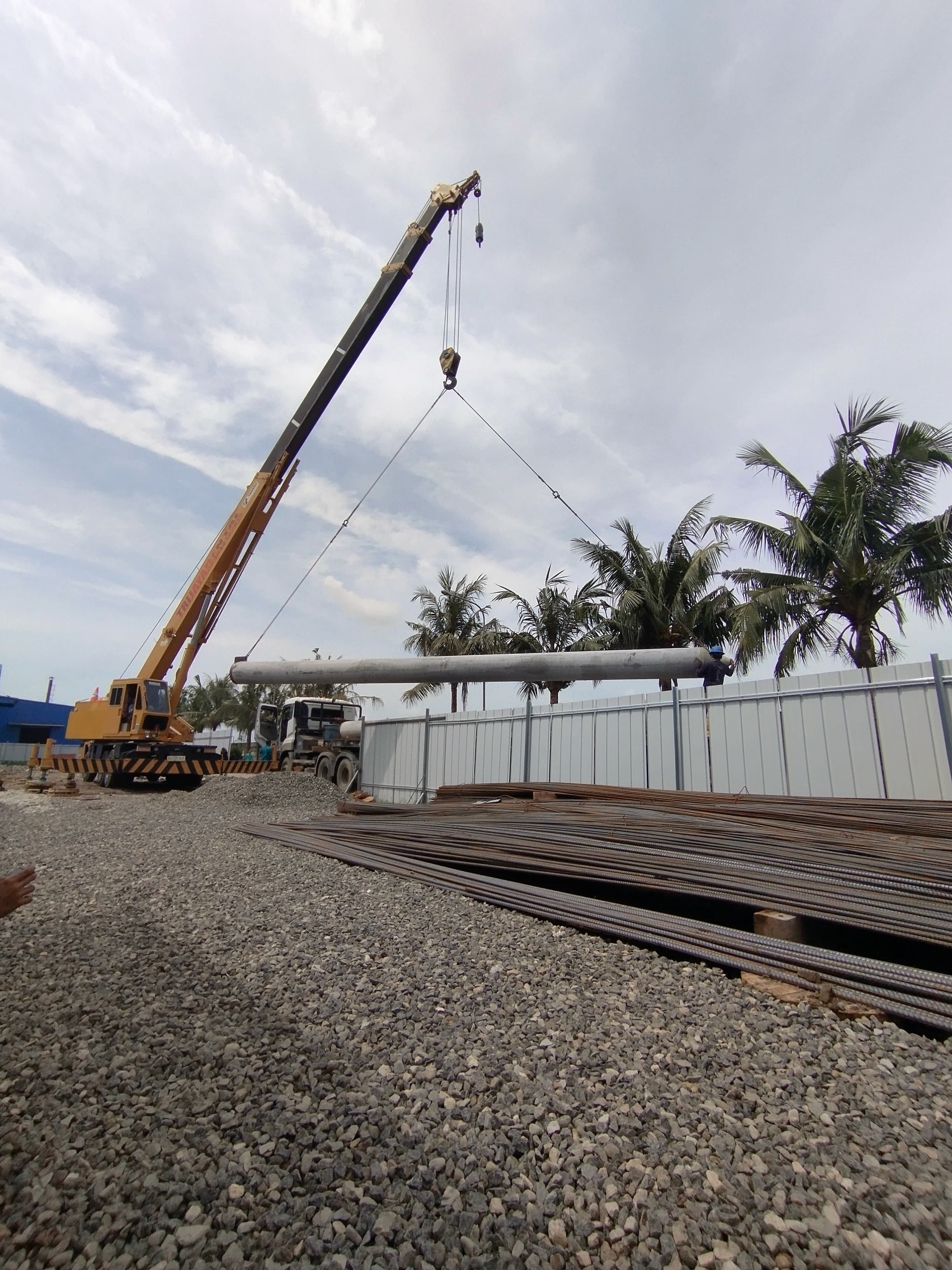 Header Image - Mobil crane 25 ton bongkar pancang - CV. Sakti Trans Nusantara